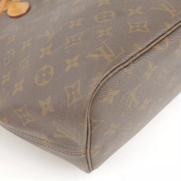 Auth Louis Vuitton Monogram Neverfull MM Tote Bag Brown - Picture 6 of 13